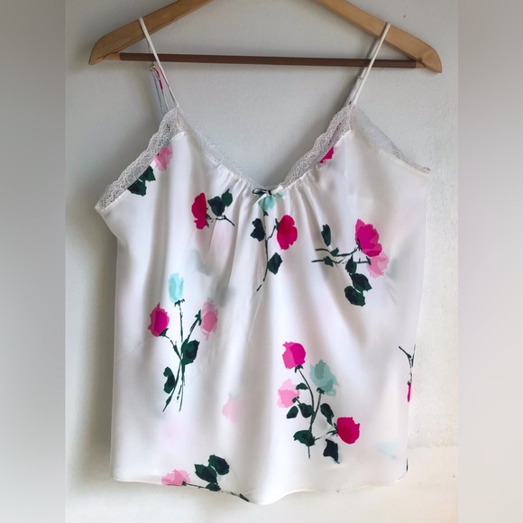 KATE SPADE Watercolor Rose Camisole - Picture 4 of 11